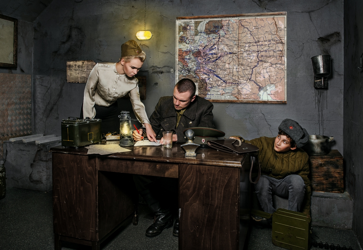 Escape Game 1941: battle for Moscow, IndieQuest. Moscow.